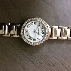 Ellen Tracy Silver Watch